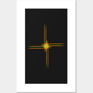 Artistic Ankh Rastafari cross Posters and Art